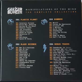 4CD/Doos Geezer Butler: Manipulations Of The Mind (The Complete Collection)