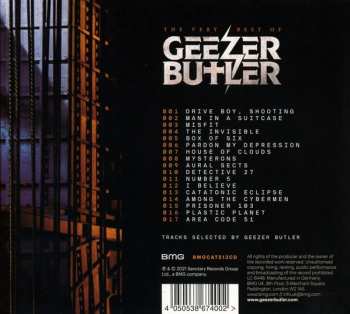 CD Geezer Butler: The Very Best Of DLX