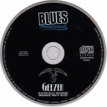CD Geezer: Electrically Recorded Handmade Heavy Blues