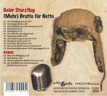 CD Geier Sturzflug: (Mehr) Brutto Für Netto