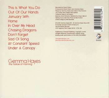 CD Gemma Hayes: The Hollow Of Morning