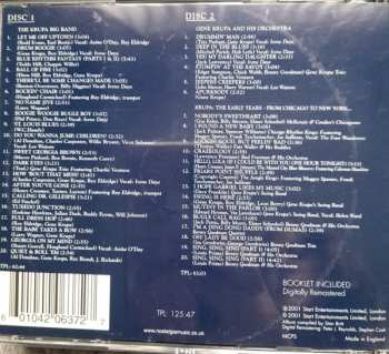 2CD Gene Krupa: The Platinum Collection Gene Krupa Drummin' Man Great 40 Tracks