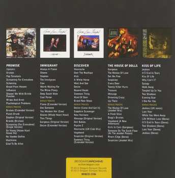 5CD/Doos Gene Loves Jezebel: 5 Albums
