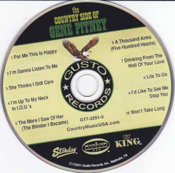 CD Gene Pitney: The Country Side Of Gene Pitney