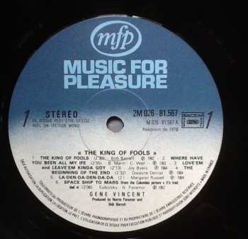 LP Gene Vincent: Be-Bop-A-Lula