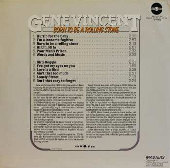 LP Gene Vincent: Born To Be A Rolling Stone