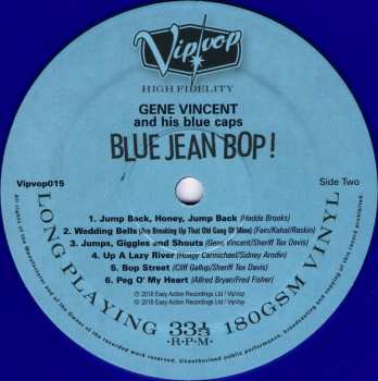 LP/CD Gene Vincent & His Blue Caps: Bluejean Bop! DLX | LTD | CLR