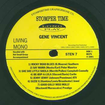 EP Gene Vincent: The Be-Bop-Boogie Boy