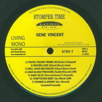 EP Gene Vincent: The Be-Bop-Boogie Boy