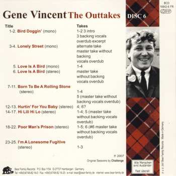 6CD/Doos Gene Vincent: The Outtakes