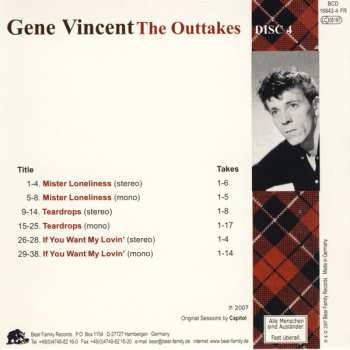 6CD/Doos Gene Vincent: The Outtakes