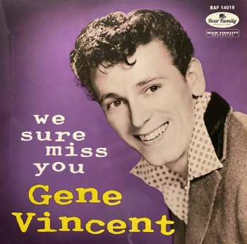 CD/EP Gene Vincent: We Sure Miss You