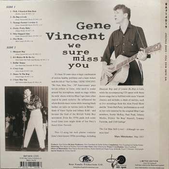 CD/EP Gene Vincent: We Sure Miss You