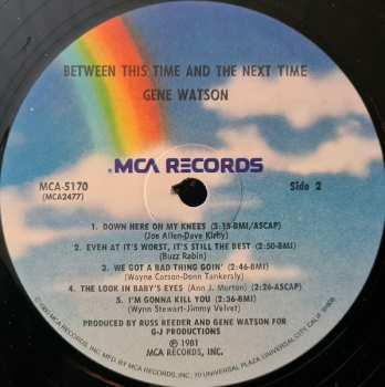 LP Gene Watson: Between This Time & The Next Time