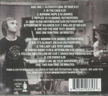 2CD Genesis: French Dressing: Dijon Broadcast 1978