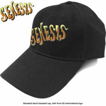 Merch Genesis: Pet met klep Orange Classic Logo Genesis