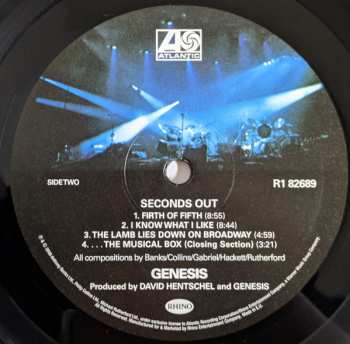 2LP Genesis: Seconds Out