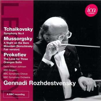 CD Sergei Prokofiev: Symphony No.4 / A Night On The Bare Mountain (Sorochinsky Fair Version) / The Love For Three Oranges Suite