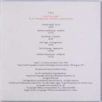 3CD/Doos Gentle Fire: Explorations (1970 - 1973) NUM