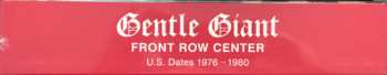 10LP/Doos Gentle Giant: Front Row Center (U.S. Dates 1976 - 1980) LTD | NUM
