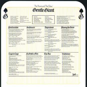 LP Gentle Giant: The Power And The Glory