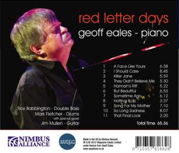 CD Geoff Eales: Red Letter Days