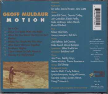 CD Geoff Muldaur: Motion