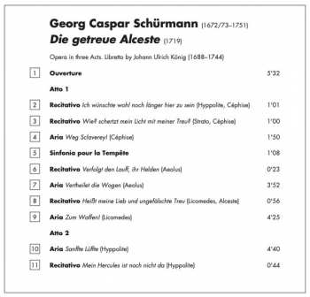 CD Barockwerk Hamburg: Die Getreue Alceste