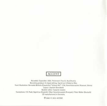 CD Georg Christoph Wagenseil: Concertos For Organ