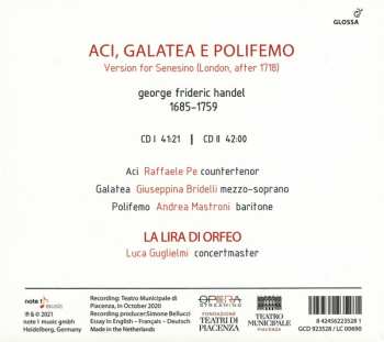 2CD Georg Friedrich Händel: Aci, Galatea E Polifemo