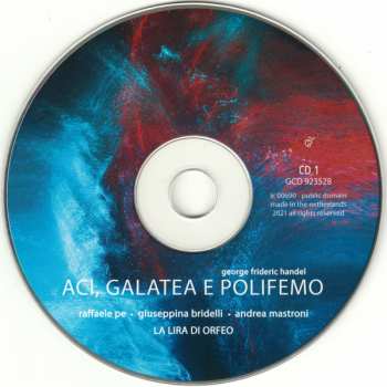 2CD Georg Friedrich Händel: Aci, Galatea E Polifemo
