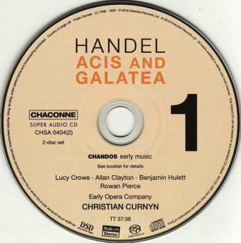 SACD Georg Friedrich Händel: Acis And Galatea