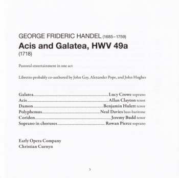 SACD Georg Friedrich Händel: Acis And Galatea