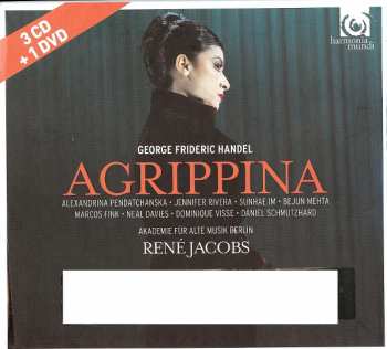 3CD/DVD/Doos Georg Friedrich Händel: Agrippina