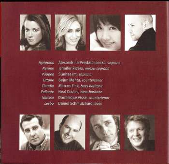 3CD/DVD/Doos Georg Friedrich Händel: Agrippina
