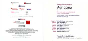 3CD Georg Friedrich Händel: Agrippina