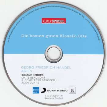 CD Georg Friedrich Händel: Arien DIGI