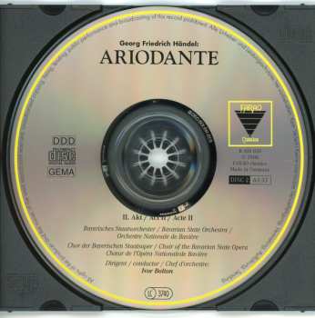 3CD/Doos Georg Friedrich Händel: Ariodante