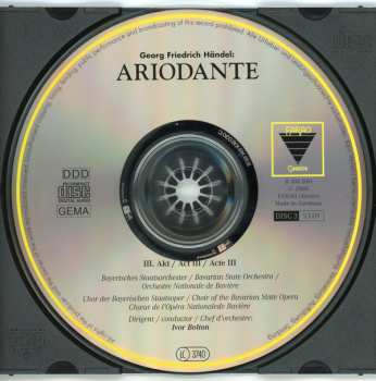 3CD/Doos Georg Friedrich Händel: Ariodante