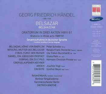3CD/Doos Georg Friedrich Händel: Belsazar = Belshazzar