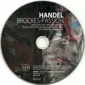3CD/Doos Georg Friedrich Händel: Brockes-Passion