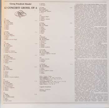 4LP/Doos Georg Friedrich Händel: 12 Concerti Grossi, Op.6