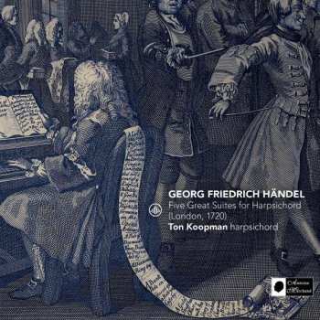 CD Georg Friedrich Händel: Cembalosuiten (1720) Nr.2,3,5,7,8 (hwv 427,428,430,432,433)