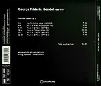SACD Georg Friedrich Händel: Concerti Grossi Op. 3 DIGI