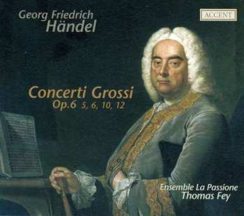CD Georg Friedrich Händel: Concerti Grossi Op.6 Nr.5,6,10,12