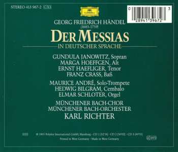 3CD Ernst Haefliger: Der Messias (In Deutscher Sprache)