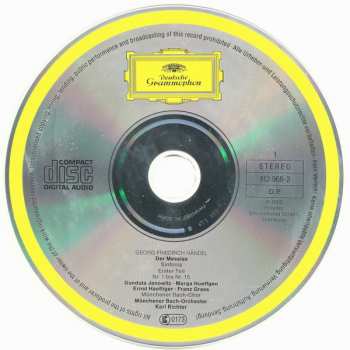 3CD Ernst Haefliger: Der Messias (In Deutscher Sprache)