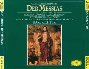 3CD Ernst Haefliger: Der Messias (In Deutscher Sprache)
