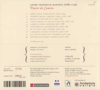 CD Georg Friedrich Händel: Duetti Da Camera
