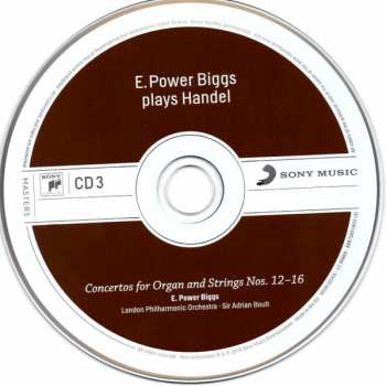 4CD/Doos The Royal Philharmonic Orchestra: E. Power Biggs Plays Handel - The 16 Organ Concertos And More